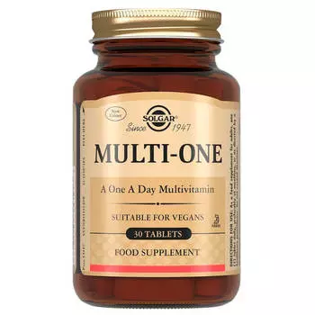 Мульти - I (Мульти-ONE), 30 таблеток, Solgar