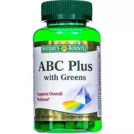 Мультивитаминный комплекс ABC Plus, 60 таблеток, Nature's Bounty