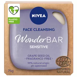 Мыло для умывания Wonderbar Micellar sensitive, 75 г, Nivea