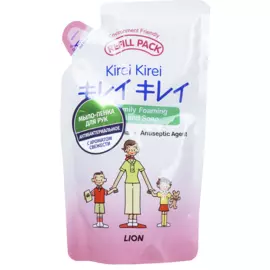 Мыло-пенка антибактериальная для рук Воздушное мыло (запасной блок), 200 мл, LION Thailand