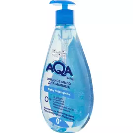 Мыло жидкое для малыша 0+, 400 мл, AQA baby