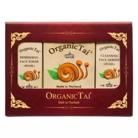 Набор для ухода за кожей лица: пенка, тоник для лица, маска для лица, OrganicTai