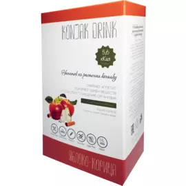 Напиток из растения коньяку со вкусом яблоко-корица, 133 г, Shirataki