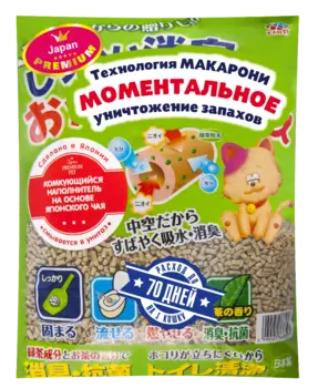 Наполнитель на основе японского чая, Japan Premium Pet