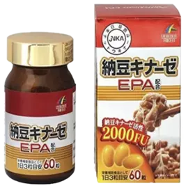 Наттокиназа с Омега-3, 60 драже, UNIMAT