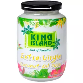Натуральное кокосовое масло 100%, 450 мл, KING ISLAND