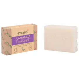 Натуральное мыло ручной работы Лаванда, 100 гр, Levrana