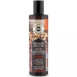 Натуральный шампунь для волос Глубокое восстановление, аргана, 280 мл, Planeta Organica