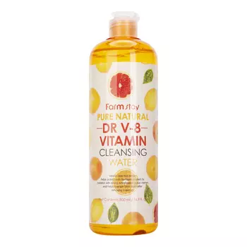 Очищающая вода с витаминами, 500 мл, FarmStay