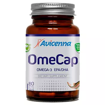 OmeCap Омега-3, 80 капсул, Avicenna