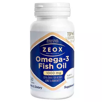 Омега Ойл (Omega Oil), капсулы, 60шт, Zeox Nutrition