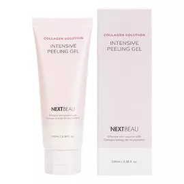 Омолаживающий отшелушивающий пилинг гель с гидролизованным коллагеном, 100 мл, NEXTBEAU