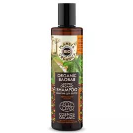 Органический шампунь для Роста волос, баобаб, 280 мл, Planeta Organica