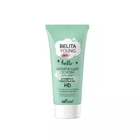Основа матирующая для лица, Мгновенная ровность кожи HD, Young Skin, 30 мл, Белита