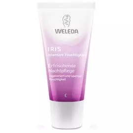 Освежающий ночной крем-уход, ирисовая серия, 30 мл, Weleda