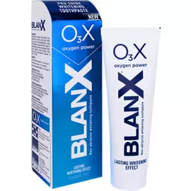 Отбеливающая и полирующая зубная паста O3X, 75 мл, BlanX