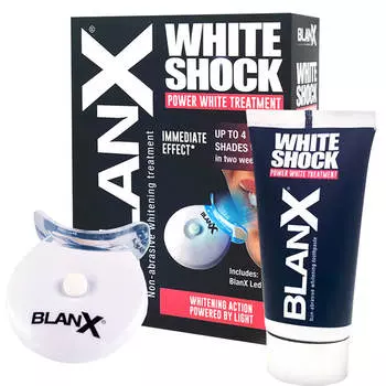 Отбеливающий комплекс Зубная паста 50 мл + led лампа, Blanx