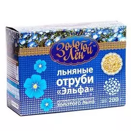 Отруби льняные, 200 гр, Золотой лён