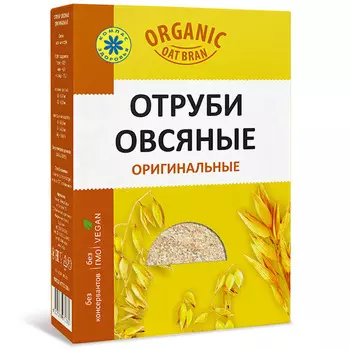Отруби овсяные, 200 гр, Компас Здоровья