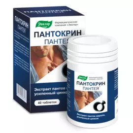 Пантокрин Пантея, 40 таблеток, Эвалар