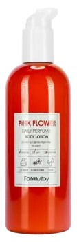Парфюмированный лосьон для тела с экстрактом розовых цветов, 330 мл, FarmStay