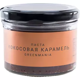 Паста "Кокосовая карамель", 200 г, Greenmania