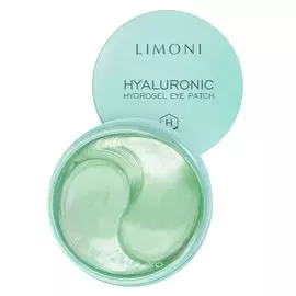 Патчи для век гидрогелевые с гиалуроновой кислотой, 60 шт, Limoni