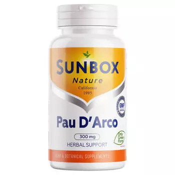 Пау Д"Арко" (Pau D’Arco), капсулы, 60шт, Sunbox Nature