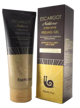 Пилинг-гель с экстрактом королевской улитки, 180 мл, FarmStay