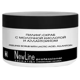 Пилинг-скраб с молочной кислотой и аллантаином, 300 мл, Kora