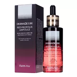Питательная ампульная сыворотка с прополисом и гибискусом, 55 мл, FarmStay