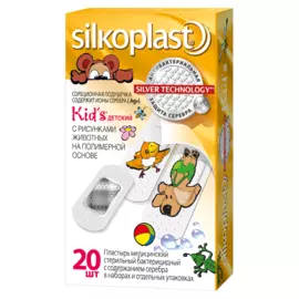 Пластырь Kids (без вешалки) №20, SILKOPLAST