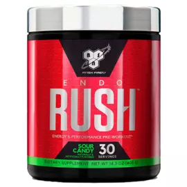Предтренировочный комплекс EndoRush, кислая конфета, 390 г, BSN