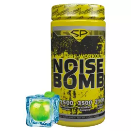Предтренировочный комплекс NOISE BOMB, вкус "Яблоко", 400 гр, STEELPOWER