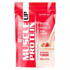 Протеин Muscle UP Protein, клубника, 2 кг, ActivLab