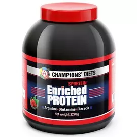 Протеин SPORTEIN Enriched PROTEIN, вкус клубника, 2270 г, Академия-Т