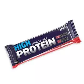 Протеиновый батончик 40% High Protein, вкус «Клубника», 50 гр, VPLab
