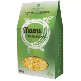 Пшено экологическое, 500 гр, Ортиум