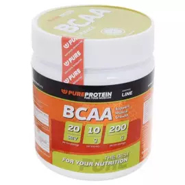 PURE BCAA, Натуральный, 200 г, PureProtein