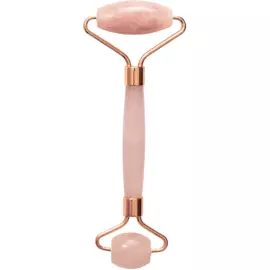 Роллер для лица из розового кварца CLASSIC двусторонний, MARBELLA