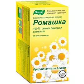 Ромашка, 20 фильтр-пакетов, Эвалар