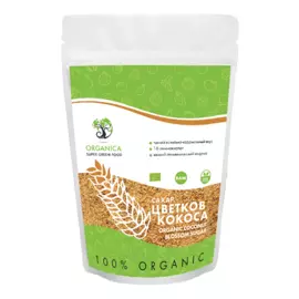Сахар цветков кокоса, 200 гр, Super Green Food