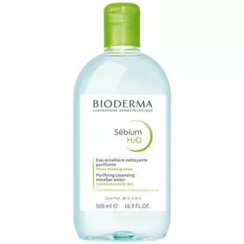 Sbium Мицеллярная вода для жирной и проблемной кожи, 500 мл, Bioderma