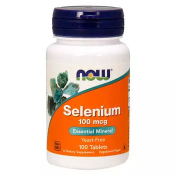 Селен, 518 мг, 100 таблеток, NOW