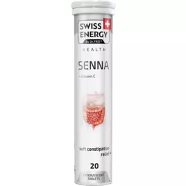 Сенна, 20 шипучих таблеток, Swiss Energy