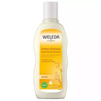 Шампунь с овсом для сухих и поврежденных волос, 190 мл, Weleda