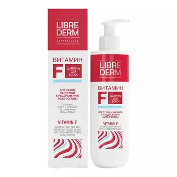 Шампунь «Витамин F», питательный, восстанавливающий, 250 мл, LIBREDERM
