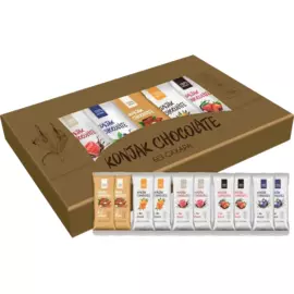 Шоколад без сахара KONJAK CHOCOLATE НАБОР, 30г*10 шт, Shirataki