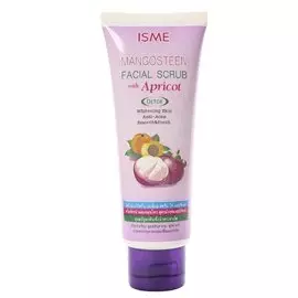Скраб для лица с мангостином и абрикосовой косточкой, 100 гр, Raysan