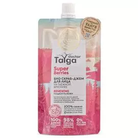 Скраб-джем для лица Doctor Taiga "Гладкость кожи", 100 мл, Natura Siberica